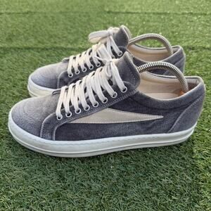 Rick Owens DRKSHDW Low Porterville Moleskin Dust Milk 41